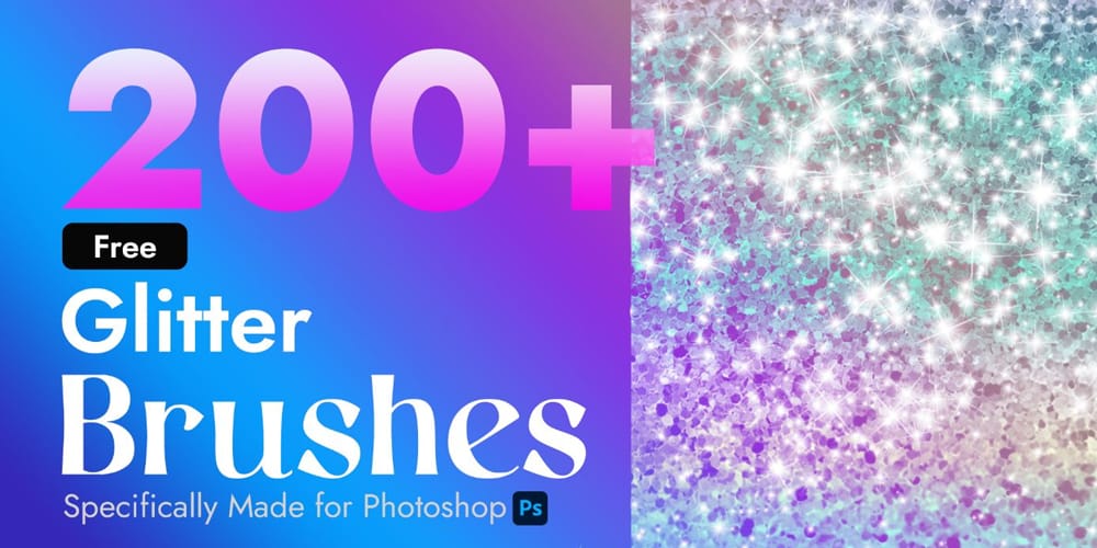 Collection of Best Photoshop Brushes 274 Glitter Brushes Photoshop