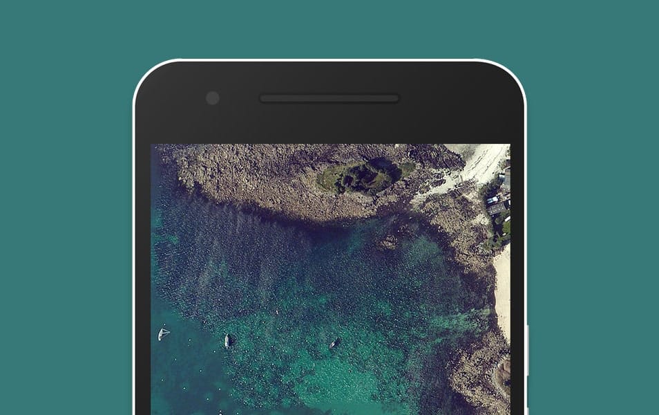 Google Nexus 6P Flat Mockup