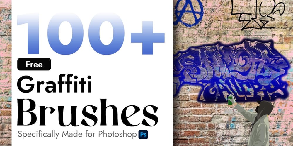 Collection of Best Photoshop Brushes 313 Graffiti Brushes for Photoshop