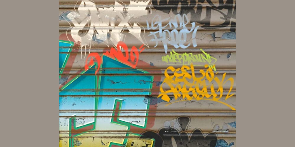 Collection of Best Photoshop Brushes 314 Graffiti and Tagging Brushes