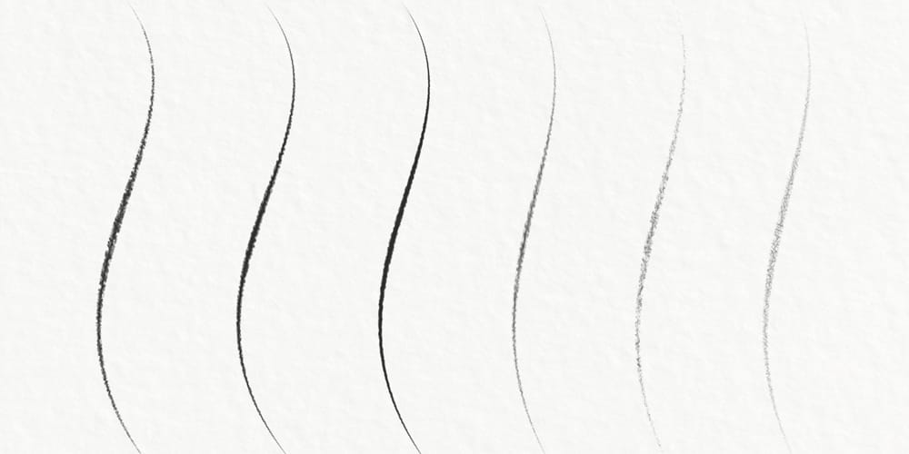 Collection of Best Photoshop Brushes 216 Graphite Pencil Photoshop Brush