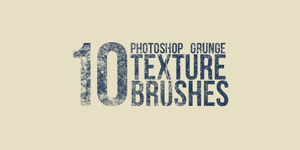 Collection of Best Photoshop Brushes 6 Grunge Texture Brushes For Photoshop