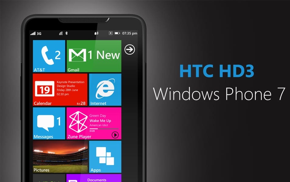 300+ Smartphone Mockup PSD Templates 166 HTC HD3 PSD