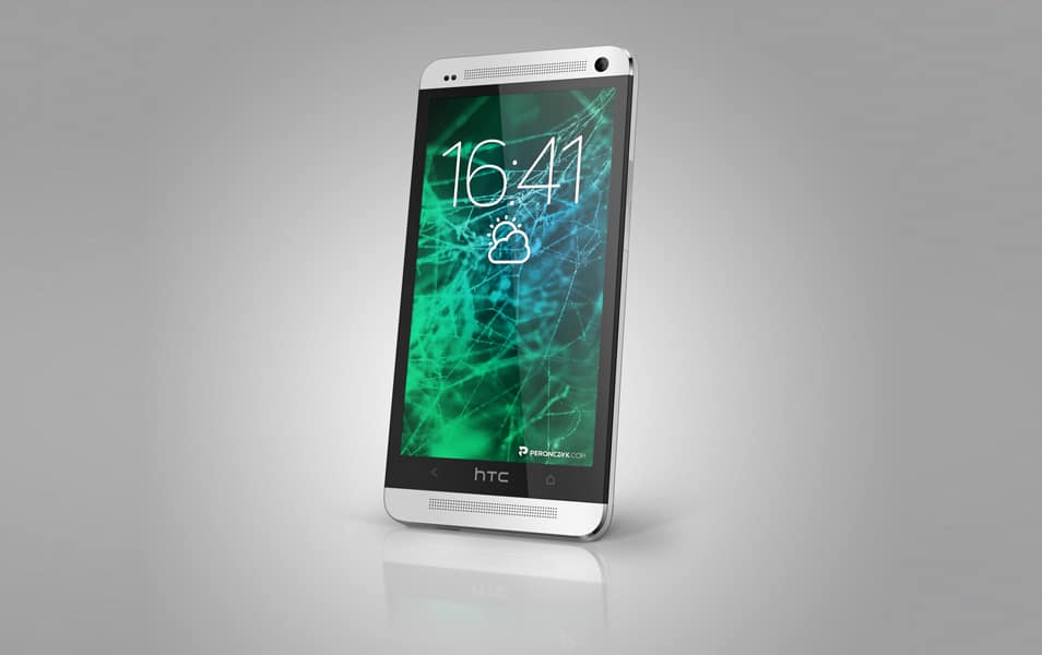 HTC One 2013 PSD mockup