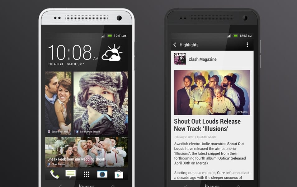 300+ Smartphone Mockup PSD Templates 159 HTC One Mini PSD
