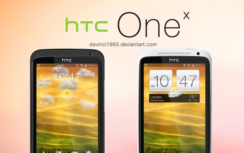 HTC One X PSD