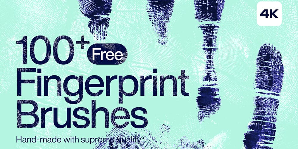 Collection of Best Photoshop Brushes 159 Hand / Fingerprint Photoshop Brushes