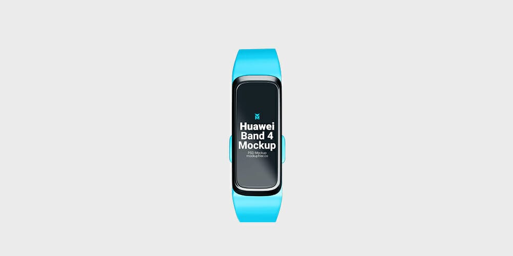 Huawei Band 4 Mockup