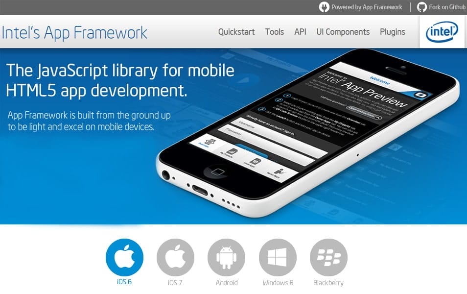 Intel's App Framework