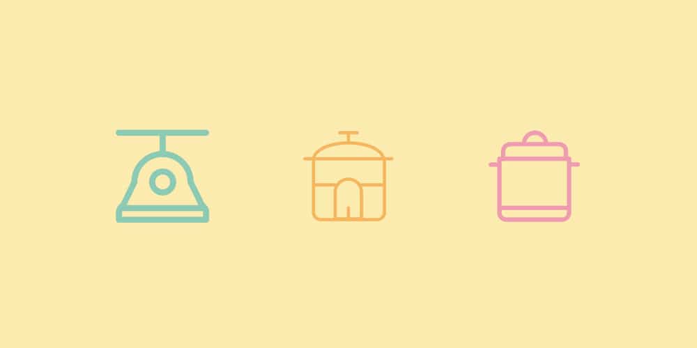 Latest Collection of Free SVG Icons & Illustrations 261 Kitchen Tools and Appliances Icons