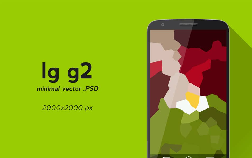 LG G2 Vector PSD