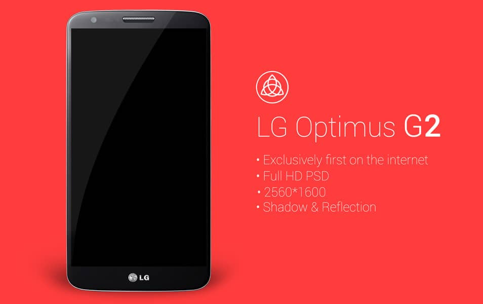 300+ Smartphone Mockup PSD Templates 240 LG Optimus G2 PSD