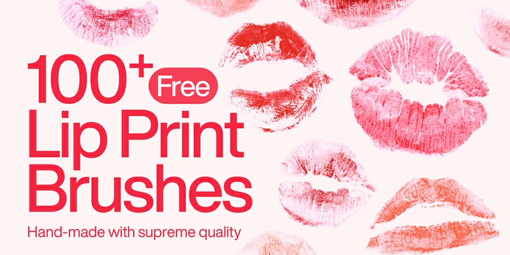 Lip Print Brushes