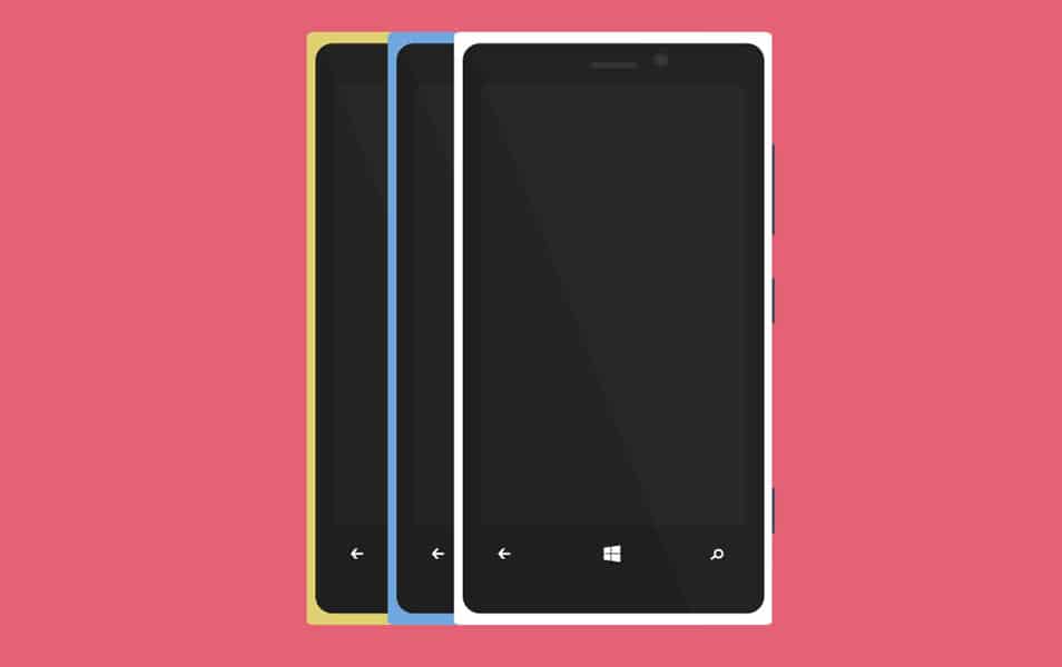 300+ Smartphone Mockup PSD Templates 282 Lumia Mockup