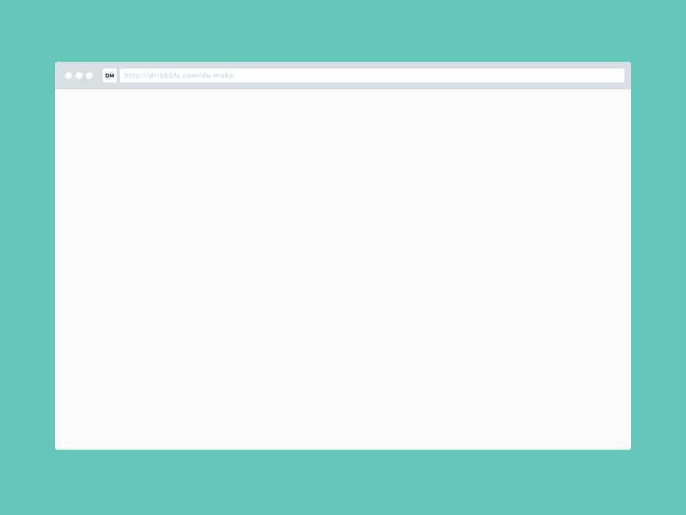 Minimal Browser PSD