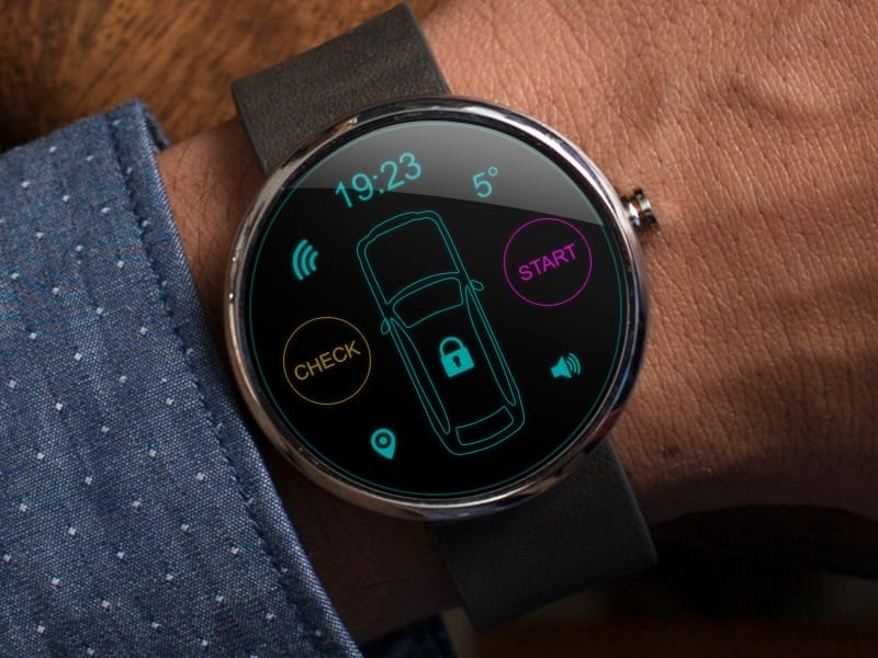 Moto 360 Car Alarm App