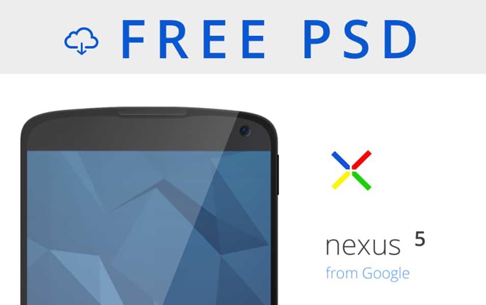300+ Smartphone Mockup PSD Templates 194 Nexus 5 Mockup PSD Download