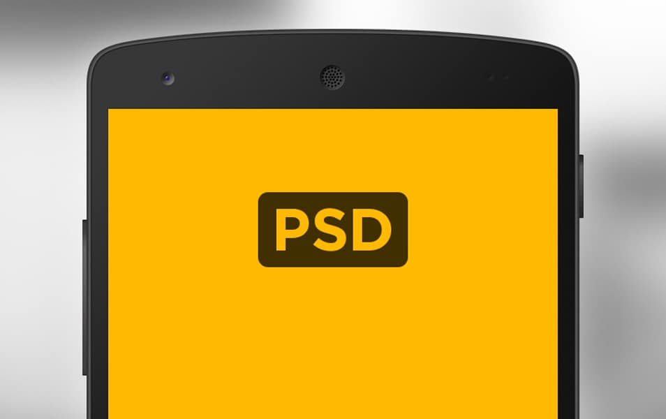 Nexus 5 Mockup