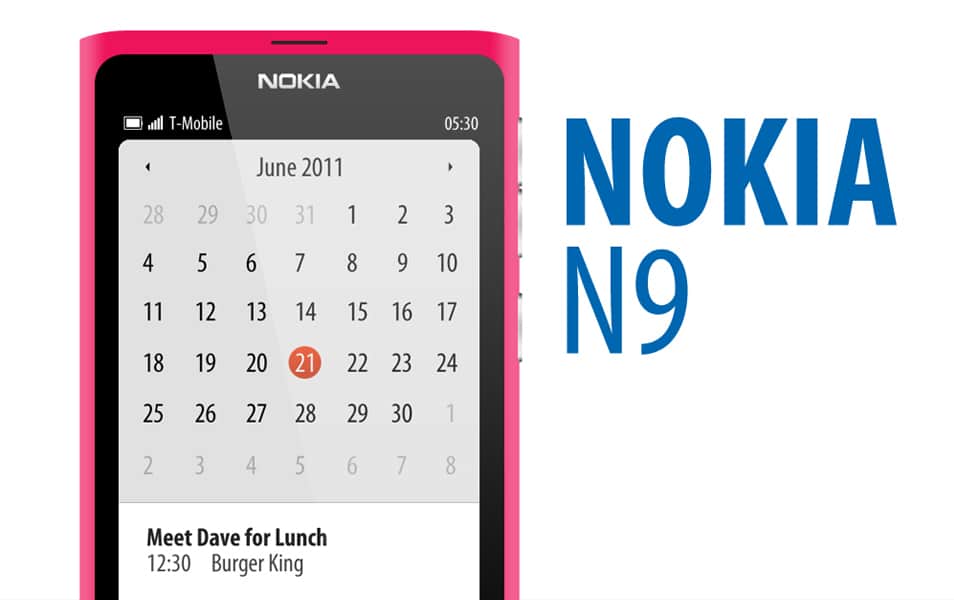 300+ Smartphone Mockup PSD Templates 296 Nokia N9 psd
