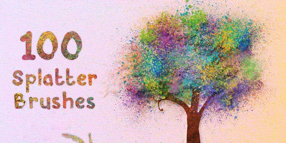 Collection of Best Photoshop Brushes 78 Paint Splatter Brushes