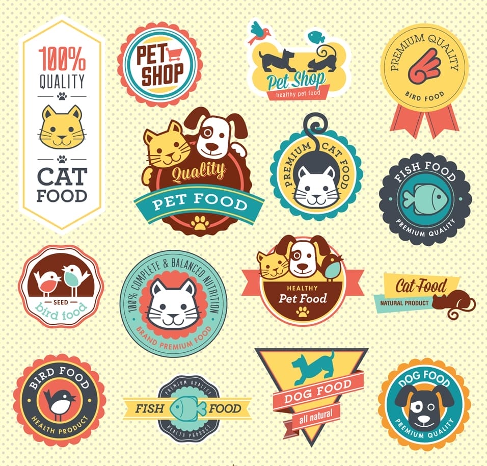 Petshop Vector Badges