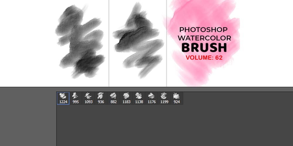 Collection of Best Photoshop Brushes 27 Photoshop High Quality Watercolor Brush