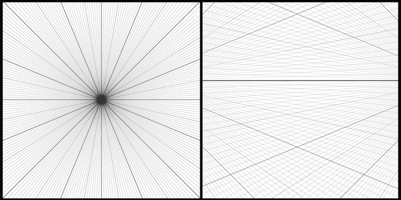 Photoshop Perspective Grid Brushes