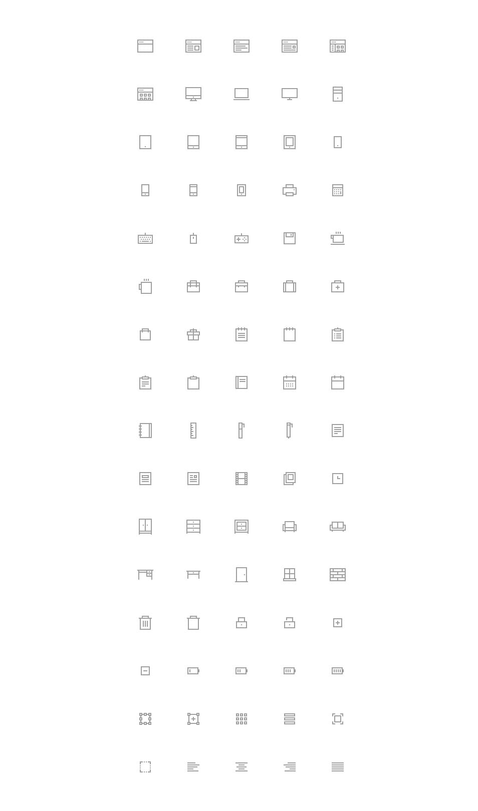 250+ Ultimate Collection of Free Line Icon Sets 169 Pixelvicon Icon Set