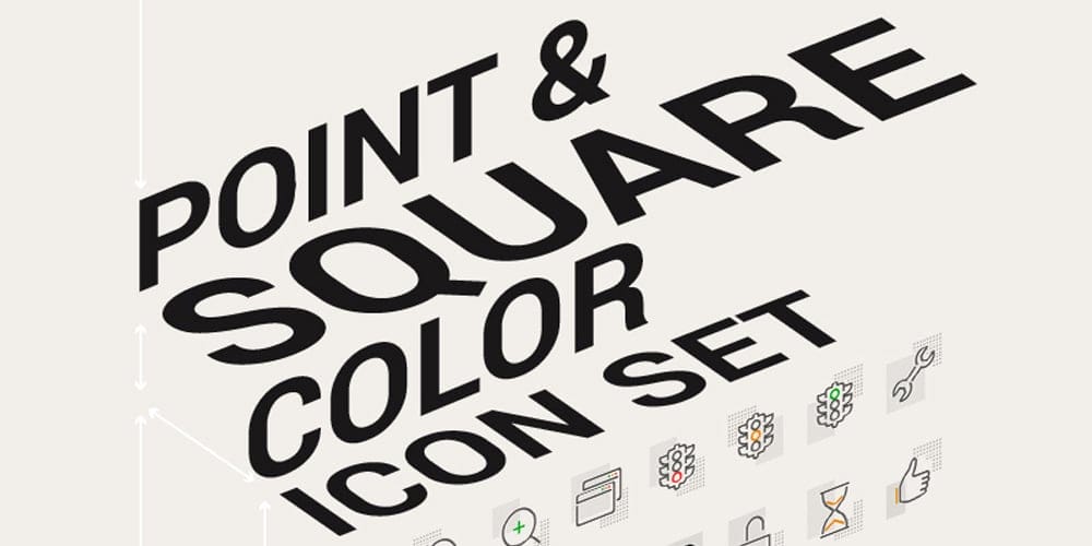 Latest Collection of Free SVG Icons & Illustrations 274 Point and Square Color Icons