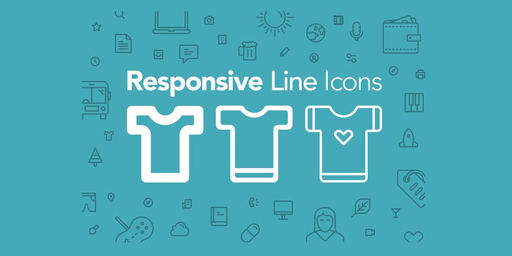 Latest Collection of Free SVG Icons & Illustrations 269 Responsive Line Icons