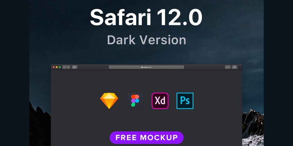 Safari Browser Mockup