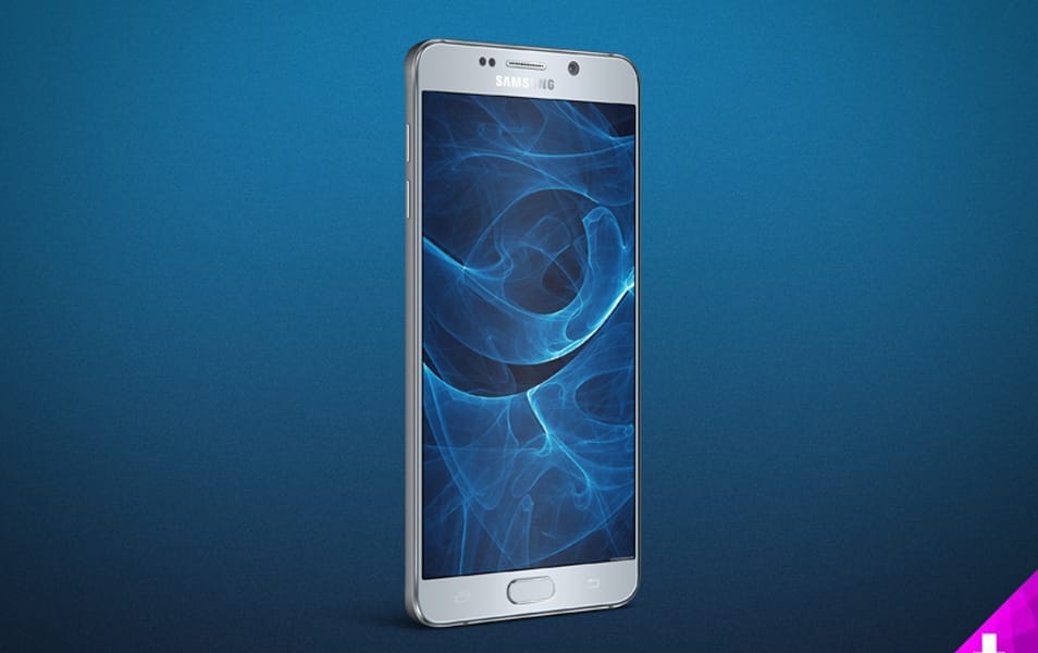 300+ Smartphone Mockup PSD Templates 93 Samsung Galaxy Note 5 Angle Mockup