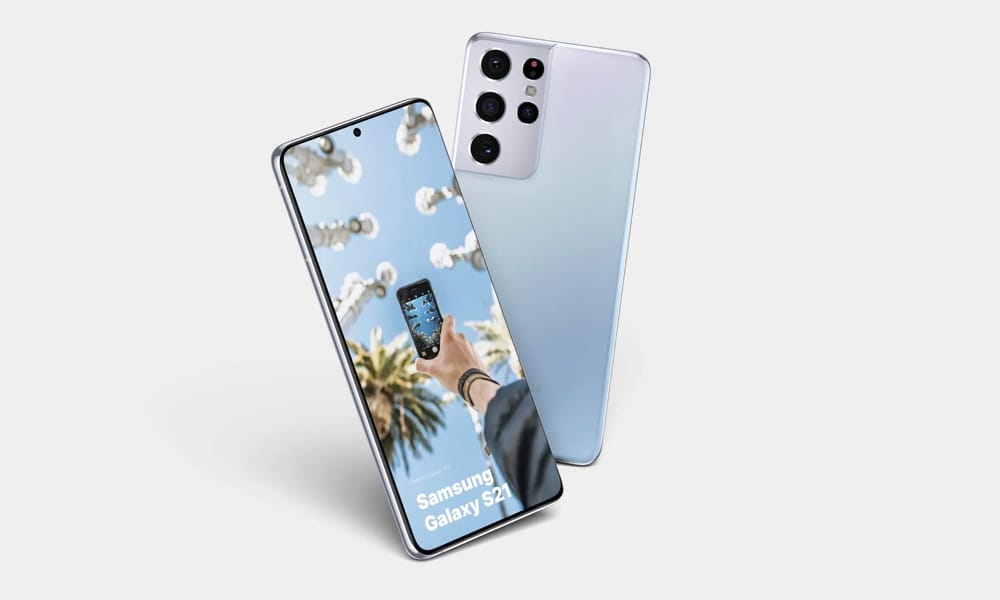 300+ Smartphone Mockup PSD Templates 38 Samsung Galaxy S21 Ultra Mockup