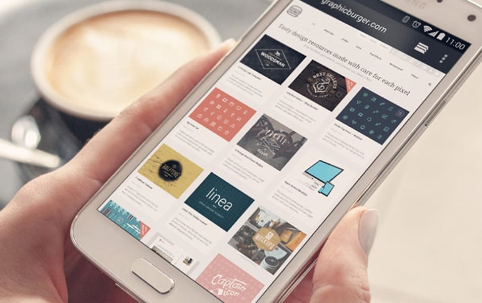 300+ Smartphone Mockup PSD Templates 111 Samsung Galaxy S5 Mockup PSD