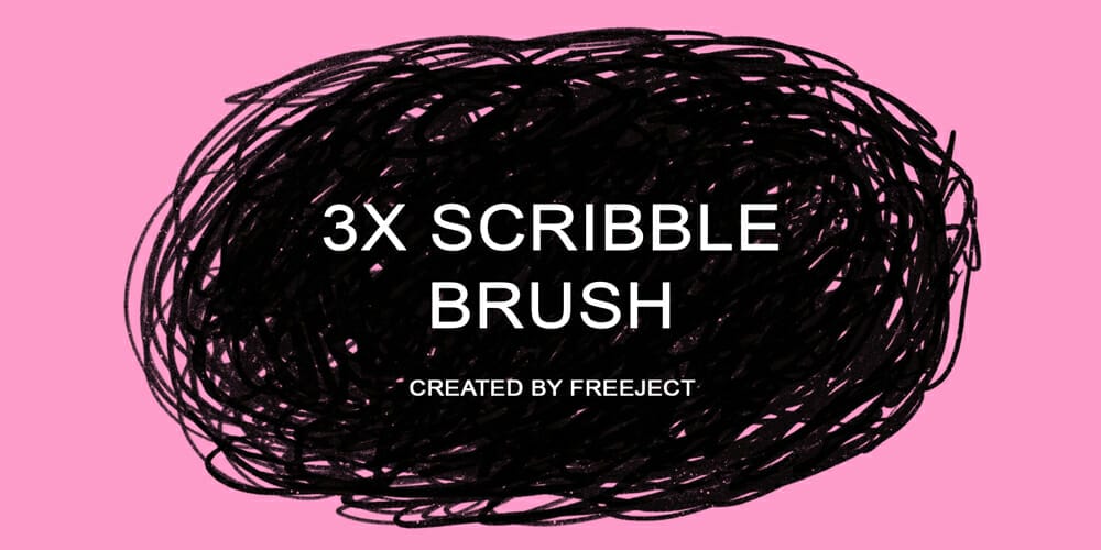 Collection of Best Photoshop Brushes 305 Scribble Photoshop Brush