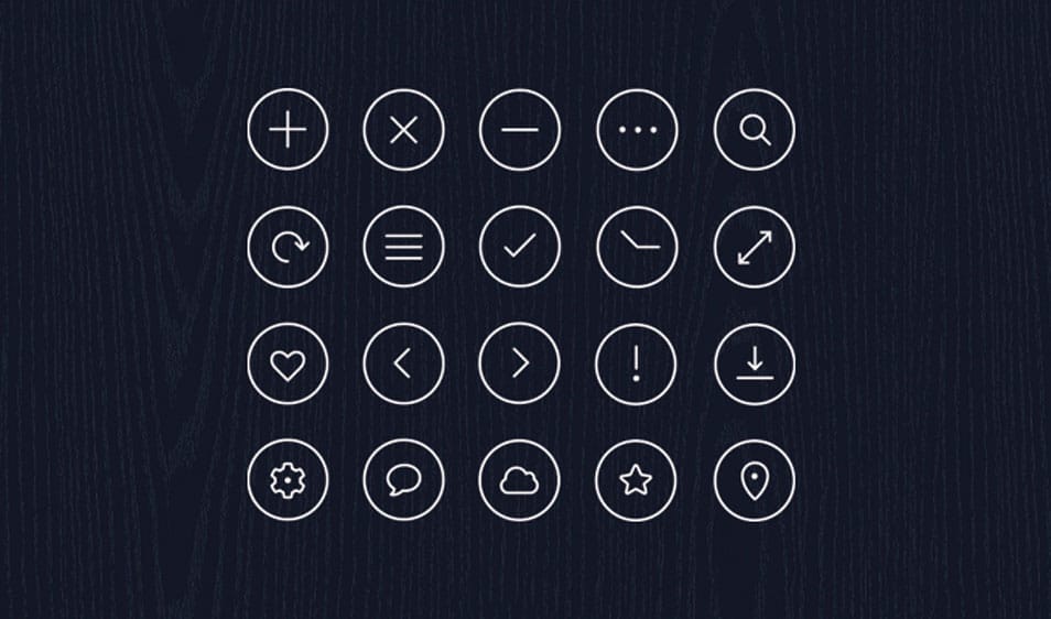 250+ Ultimate Collection of Free Line Icon Sets 99 Simple Icons