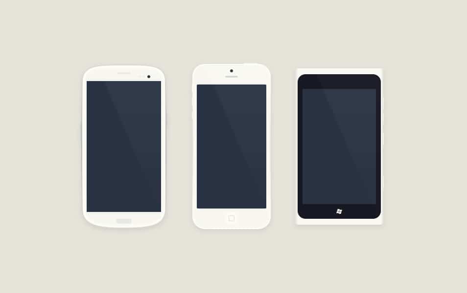 300+ Smartphone Mockup PSD Templates 349 Smartphones