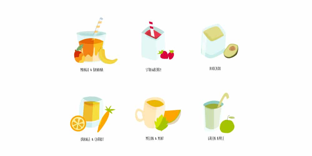 Latest Collection of Free SVG Icons & Illustrations 222 Smoothies Icons