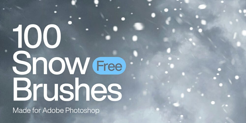 Collection of Best Photoshop Brushes 258 Snow Photoshop Brushes
