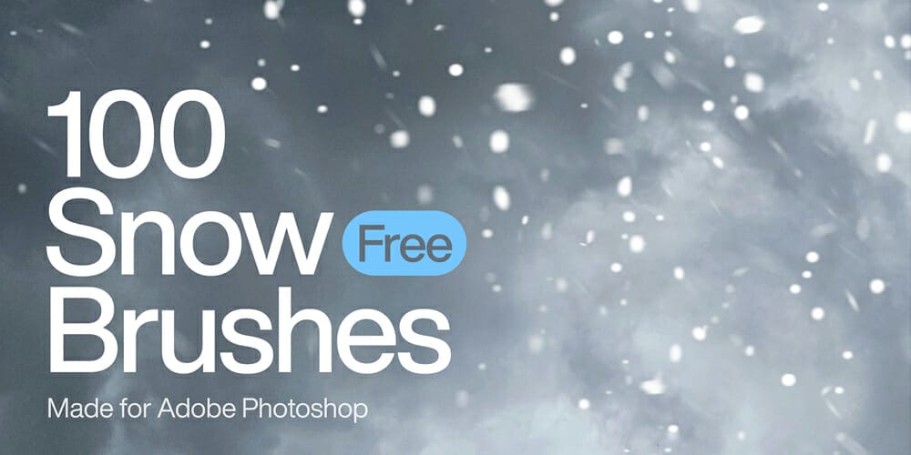 Snow Photoshop Brushes