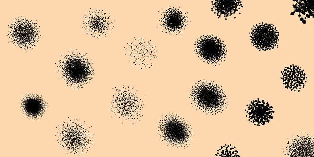 Collection of Best Photoshop Brushes 65 Soft Pressure Stippling Brush