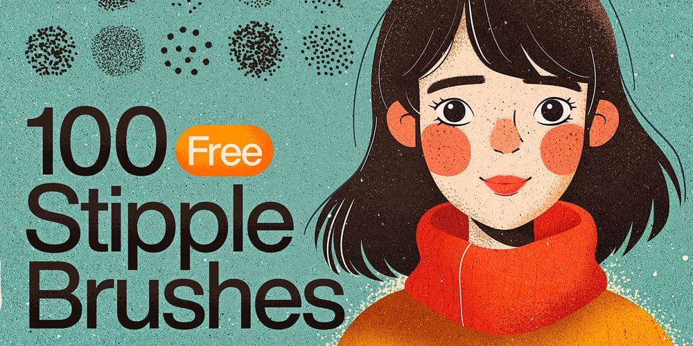 Collection of Best Photoshop Brushes 282 Stipple Shading Photoshop Brushes