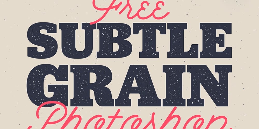 Subtle Grain Photoshop Brushes