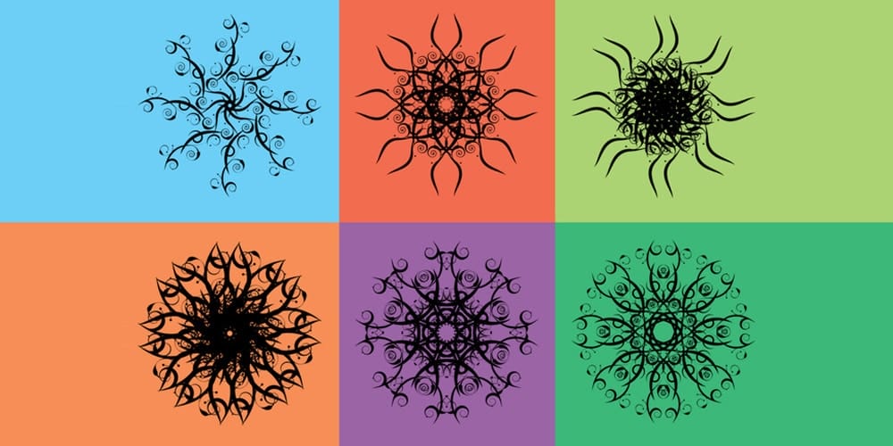 Collection of Best Photoshop Brushes 308 Swirly Orb Brushes