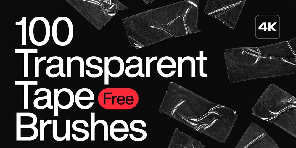 Collection of Best Photoshop Brushes 319 Transparent Tape Photoshop Brushes