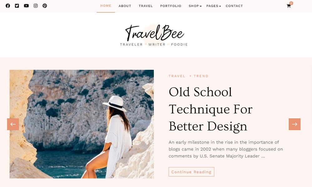 150+ Free Responsive Magazine WordPress Themes 2025 43 Travelbee