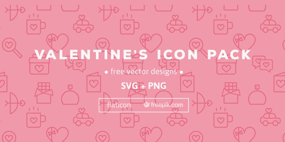 Latest Collection of Free SVG Icons & Illustrations 213 Valentines Day Icons