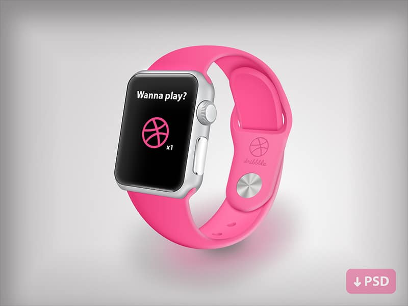 Vector Apple Watch PSD