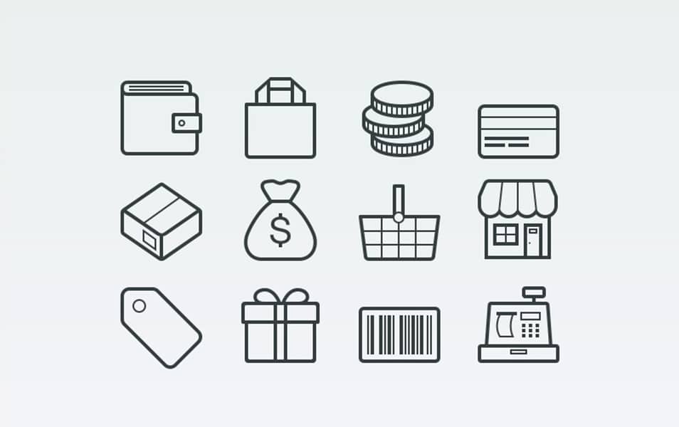 250+ Ultimate Collection of Free Line Icon Sets 122 Vector Ecommerce Icons