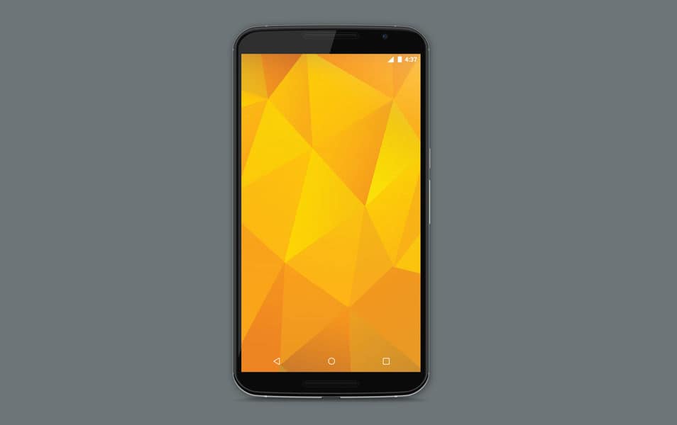 Vector Nexus 6 Model Mockup